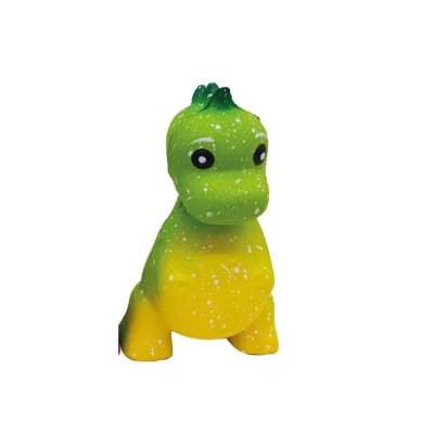 Squeezy dino groen/geel