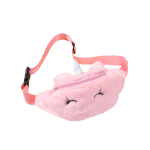 Heuptasje unicorn effen roze