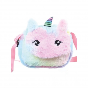 Tasje unicorn roze