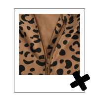 Pakje panterprint met rits