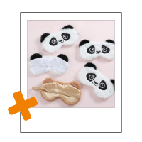 Slaapmasker panda