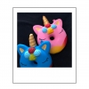 Squeezy donut unicorn blauw