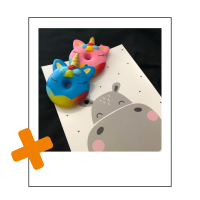 Squeezy donut unicorn wit