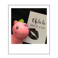 Squeezy unicorn vleugels roze