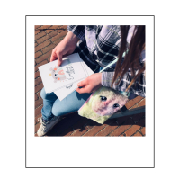 Crossbody tasje unicorn paars