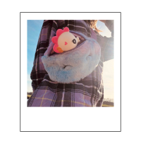 Heuptasje unicorn paars