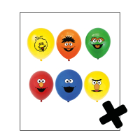 Ballonnen Sesamstraat