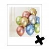 Ballonnen happy birthday metallic groen/blauw/zilver