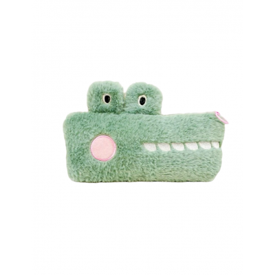 Etui fluffy krokodil