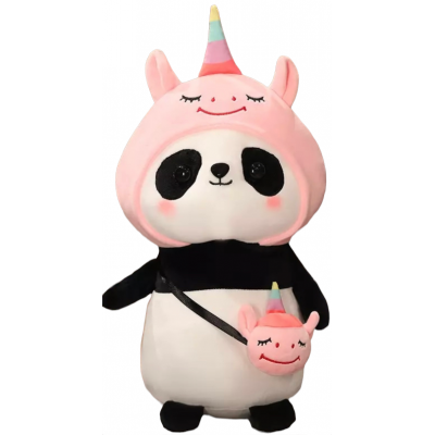 Kawaii knuffel panda unicorn