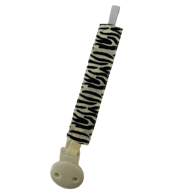 Speenclip zebraprint