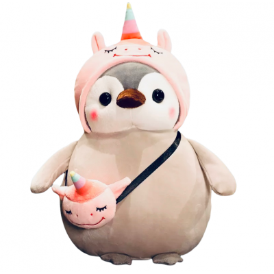 Kawaii knuffel pinguin unicorn