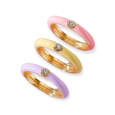 Ringen set pastel Ringen set pastel