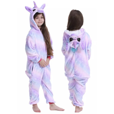 Onesie unicorn paars