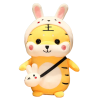 Kawaii knuffel tijger konijn