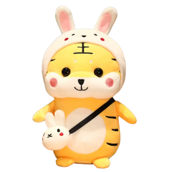 Kawaii knuffel tijger konijn