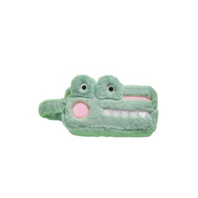 Etui fluffy krokodil XL