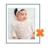 Baby slabber en haarband Panter roze
