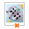 Heuptasje panda fluffy