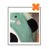 Kawaii knuffel panda konijn
