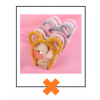 Haarband fluffy oortjes oker
