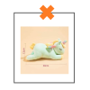 Unicorn knuffel mint