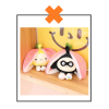 Kawaii knuffel fruit boefje