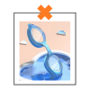 Duikbril dino blauw