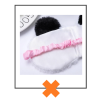 Slaapmasker panda meisje