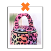 Beautycase panterprint fuchsia