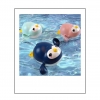 Badspeelgoed pinguïn mint